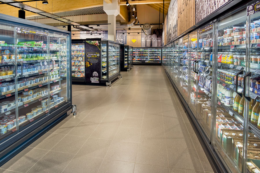 Milchprodukte und Veganes